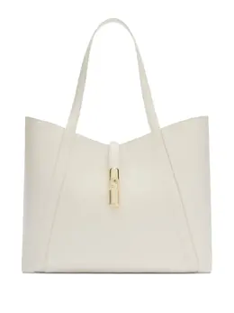 Furla: Белая сумка-шоппер 