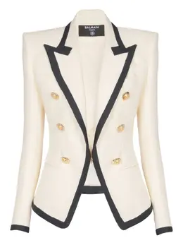 Balmain: Двухцветная куртка 