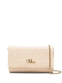 Chloé: Бежевый клатч 