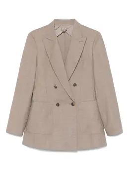 Max Mara: Двубортный жакет 