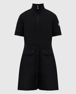 Moncler: Чёрное платье 