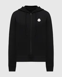 Moncler: Чорні куртки 