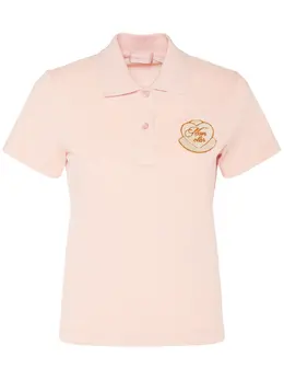 MONCLER: Хлопковое поло 