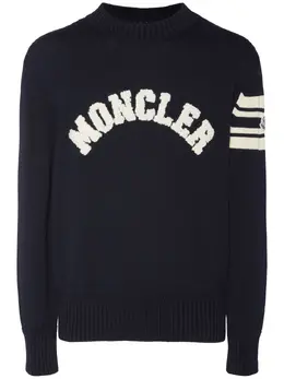 MONCLER: Хлопковый свитер 