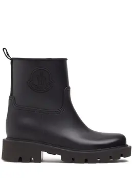 MONCLER: Чёрные ботинки 