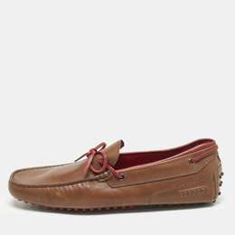 Tod's: Коричневые мокасины 