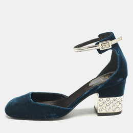 Roger Vivier: Синие сандалии 