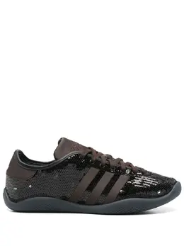 adidas: Чёрные кроссовки 