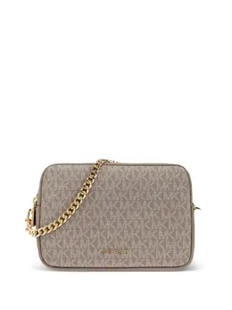 Michael Michael Kors: Коричневая сумка через плечо 