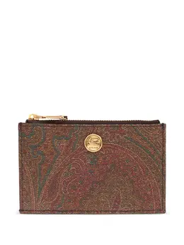 ETRO: Коричневый картхолдер 