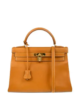 Hermès Pre-Owned: Оранжевая сумка 