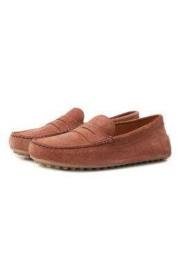 Tod’s: Коричневые мокасины  City Gommino