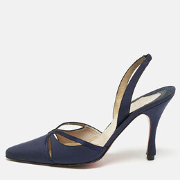 Christian Louboutin: Синие сандалии 