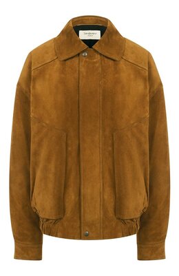 Saint Laurent: Замшевая куртка 