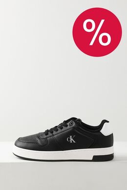 Calvin Klein: Чёрные кеды 