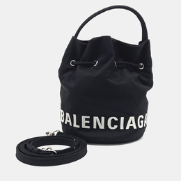 Balenciaga: Чёрная сумка  Wheel
