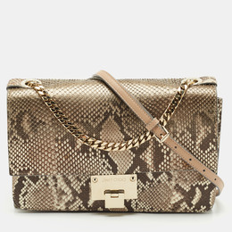 Jimmy Choo: Бежевая сумка 