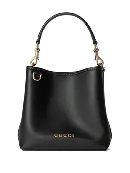 Gucci: Чёрная сумка  GG