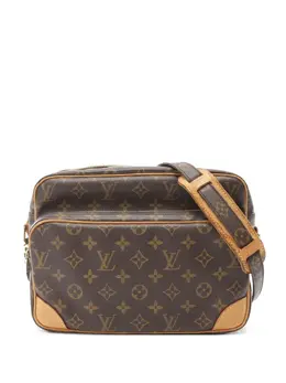 Louis Vuitton Pre-Owned: Коричневая сумка через плечо 