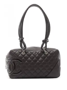 CHANEL Pre-Owned: Тёмная сумка 
