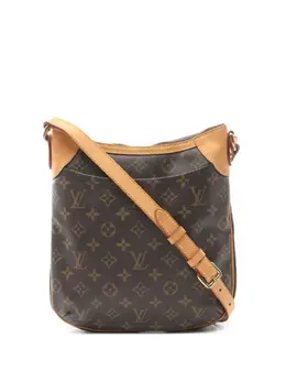 Louis Vuitton Pre-Owned: Коричневая сумка через плечо 