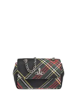 Vivienne Westwood: Чёрная сумка через плечо  Orb