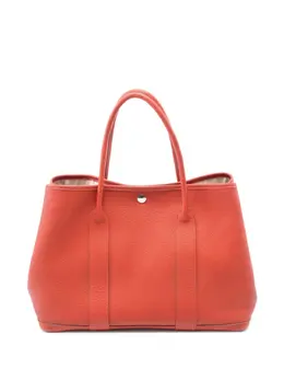 Hermès Pre-Owned: Оранжевая сумка-шоппер 