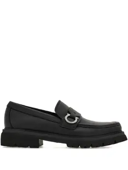 Ferragamo: Чёрные туфли  Gancini