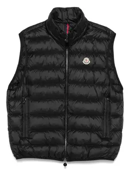 Moncler: Чёрный жилет 