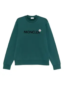 Moncler: Свитшот с принтом 