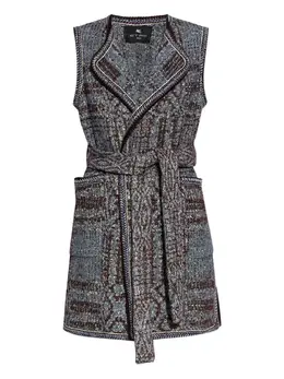 ETRO: Жаккардовый жилет 