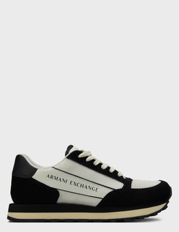 ARMANI EXCHANGE: Чорні кросівки 