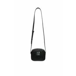 Armani Exchange: Чёрная сумка 