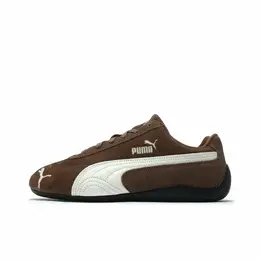 PUMA: Белые кроссовки  Speedcat