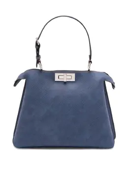 FENDI: Синяя сумка-шоппер 