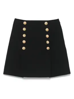 Balmain: Юбка из шерсти 