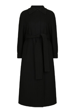 Jil Sander: Чёрное пальто 