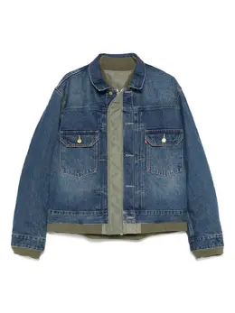 sacai: Джинсовая куртка 