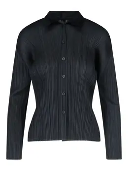 Pleats Please Issey Miyake: Рубашка с длинным рукавом 