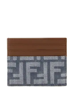 FENDI: Голубой картхолдер  Baguette