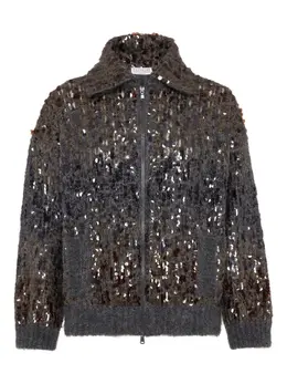 Brunello Cucinelli: Кардиган с английским воротником 