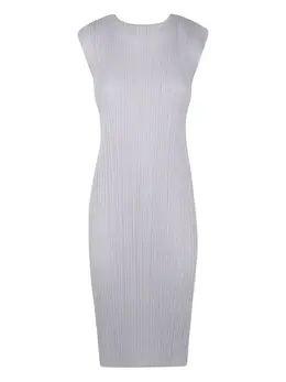 Pleats Please Issey Miyake: Платье миди 