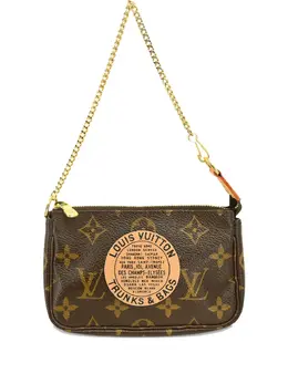 Louis Vuitton Pre-Owned: Коричневая сумка 