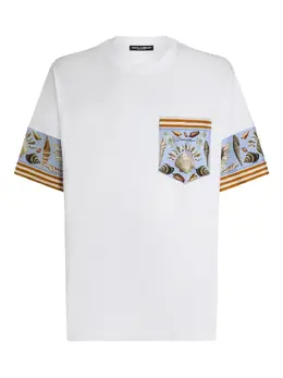 Dolce & Gabbana: Хлопковая футболка  T