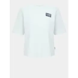 EA7 EMPORIO ARMANI: Голубая футболка 