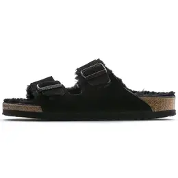 Birkenstock: Чёрные босоножки 