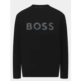 BOSS: Чёрный свитшот 