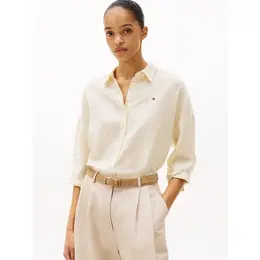 TOMMY HILFIGER: Бежевая рубашка 