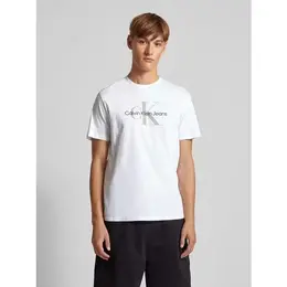 Calvin Klein Jeans: Белая футболка 