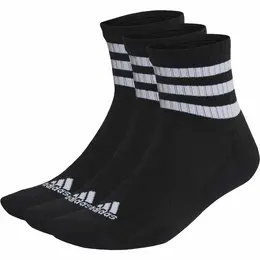 adidas: Чёрные носки  Stripes